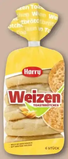 REWE Harry Brot Toastbrötchen Weizen Angebot