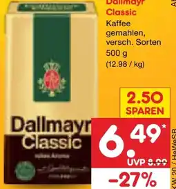 Netto Marken-Discount Dallmayr Classic Kaffee Angebot