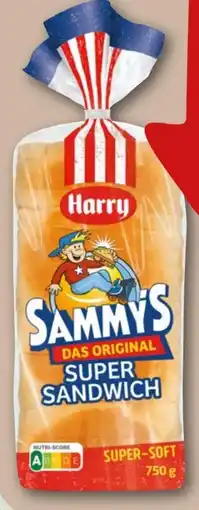 REWE Harry Brot Sammy's Super Sandwich Angebot