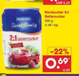 Netto Marken-Discount Sweet Family Nordzucker Gelierzucker Angebot
