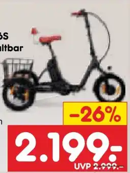 Netto Marken-Discount SachsenRad E-Lastenrad T6S Comfort Air Angebot