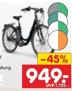 Netto Marken-Discount Zündapp Damen E-City- Bike Z510 Angebot