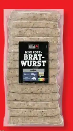 Lidl Grillmeister Mini Rostbratwurst Angebot