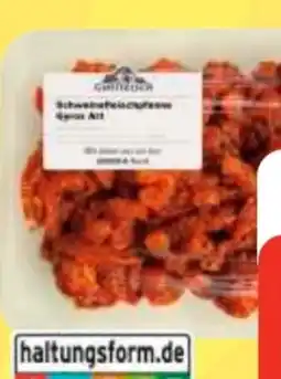 Edeka Frischemarkt Gutfleisch Schweinefleisch-Pfanne Gyros Art Angebot