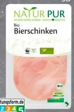 Edeka Natur Pur Bio Bierschinken Angebot