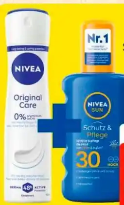 Edeka Nivea Sun Spray Schutz & Pflege LSF 30 Angebot