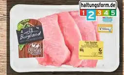 REWE Burgland Puten-Schnitzel Angebot