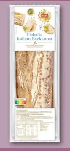 REWE Center Rewe Feine Welt Italiens Backkunst Angebot