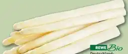 REWE Rewe Bio Weißer Spargel Angebot
