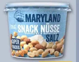 REWE Center Maryland Snack Nüsse geröstet und gesalzen Angebot