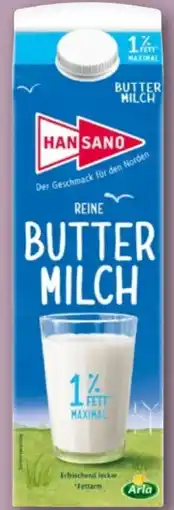 REWE Hansano Reine Buttermilch Angebot