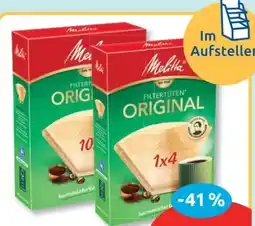 Budni Melitta Filtertüten 1x4 Angebot