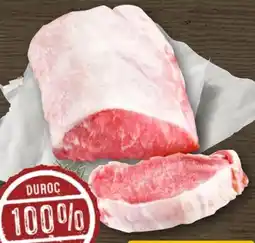 REWE Duroc Schweine Rückensteaks Angebot