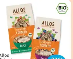 Budni Allos Bio Gebackenes Crunchy vegan Angebot