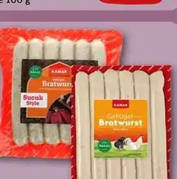 REWE Kamar Geflügel Bratwurst Angebot
