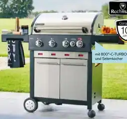 Hellweg Rothmann Gasgrill Oregon 4 Turbo Angebot