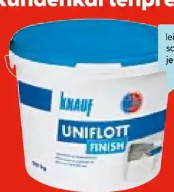 Hellweg Knauf Spachtelmasse Uniflott Finish Angebot
