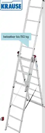 Hellweg Krause Aluminium-Allzweckleiter Angebot