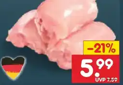 Netto Marken-Discount Hähnchen-Oberkeulensteaks Angebot