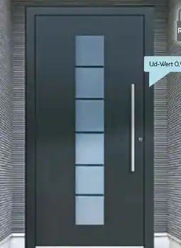 Hellweg Aluminium-Sicherheitshaustür 108 Lucca Angebot