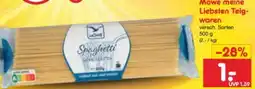 Netto Marken-Discount Möwe Meine Liebsten Teigwaren Angebot
