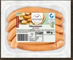 REWE Havelländer Wurstwaren Käsewiener Angebot