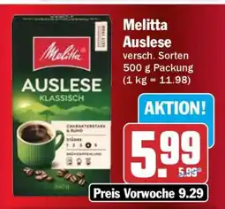HIT Melitta Auslese Angebot