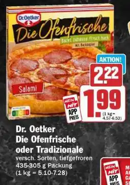 HIT Dr. Oetker Die Ofenfrische oder Tradizionale Angebot