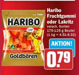 HIT Haribo Fruchtgummi oder Lakritz Angebot