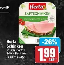 HIT Herta Schinken Angebot