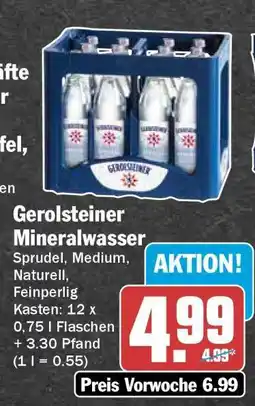 HIT Gerolsteiner Mineralwasser Angebot