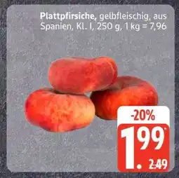 Edeka Plattpfirsiche Angebot