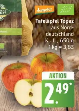 Edeka Tafeläpfel Topaz Angebot