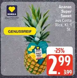 Edeka Ananas 'super sweet' Angebot
