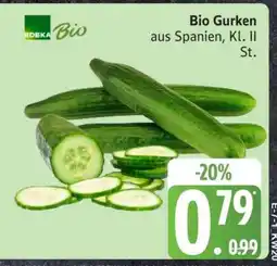 Edeka Bio-Gurken Angebot