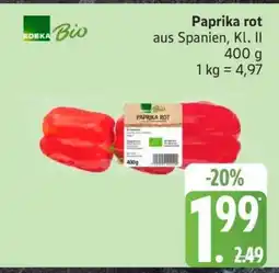 Edeka Paprika rot Angebot