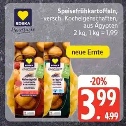Edeka Speisefrühkartoffeln Angebot