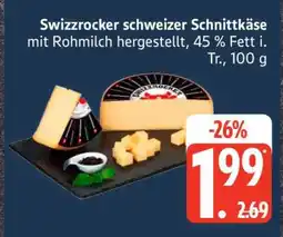 Edeka Swizzrocker Schweizer Schnittkäse Angebot