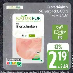 Edeka Bierschinken Angebot