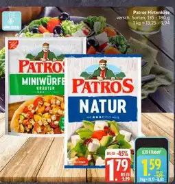 Edeka Patros Hirtenkäse Angebot