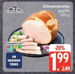 Edeka Schweinebraten gegrillt Angebot