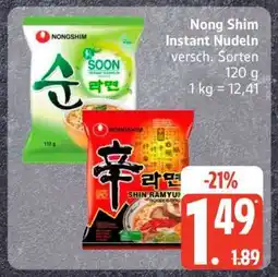 Edeka Nong Shim Instant-nudeln Angebot