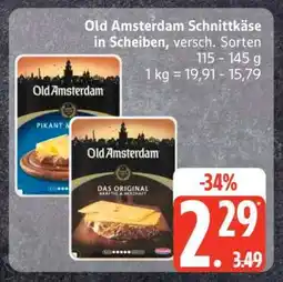 Edeka Old Amsterdam Schnittkäse in Scheiben Angebot