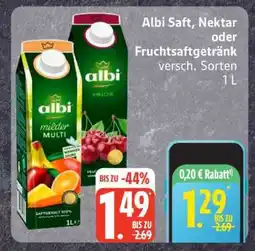 Edeka Albi Saft, Nektar oder Fruchtsaftgetränk Angebot