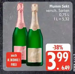 Edeka Mumm Sekt Angebot