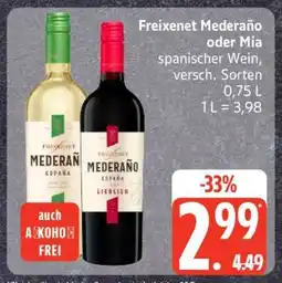 Edeka FREIXENET Mederaño oder Mia Angebot