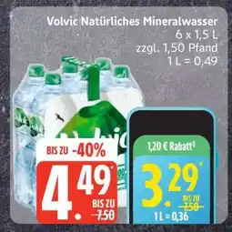 Edeka Volvic Natürliches Mineralwasser Angebot