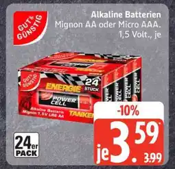 Edeka Alkaline-Batterien Angebot