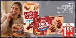 Edeka Nestlé Choco Crossies oder Choclait Chips Angebot