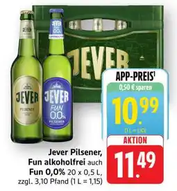 Edeka Jever Pilsener, Fun alkoholfrei Angebot